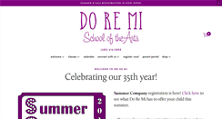 Desktop Screenshot of doremischool.com